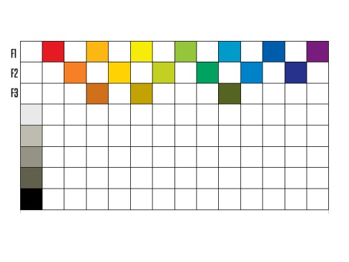 como colocar color paleta