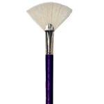 pincel de abanico