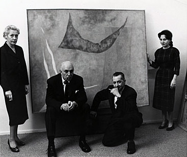 William y Ethel Baziotes con Samuel y Jane Kootz